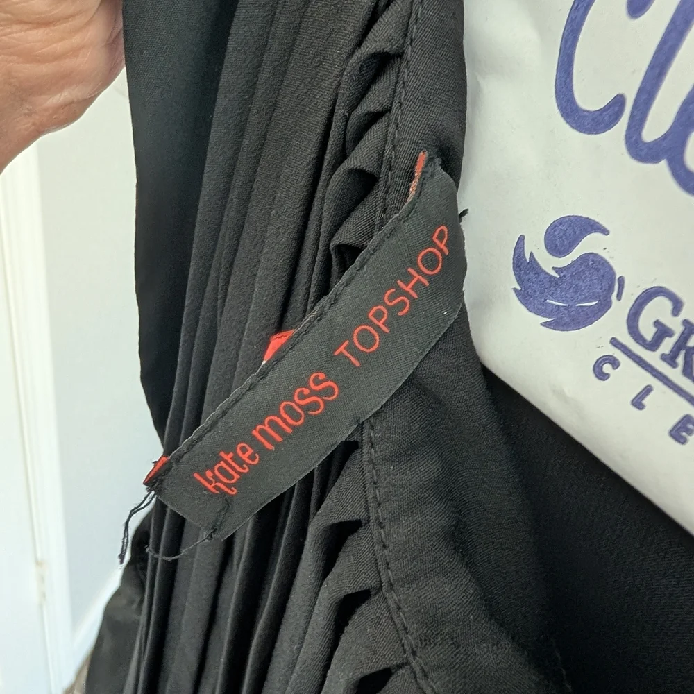 Top Shop Kate Moss Fringe Dress XS - Picture 14 of 15